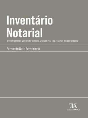 cover image of Inventário Notarial